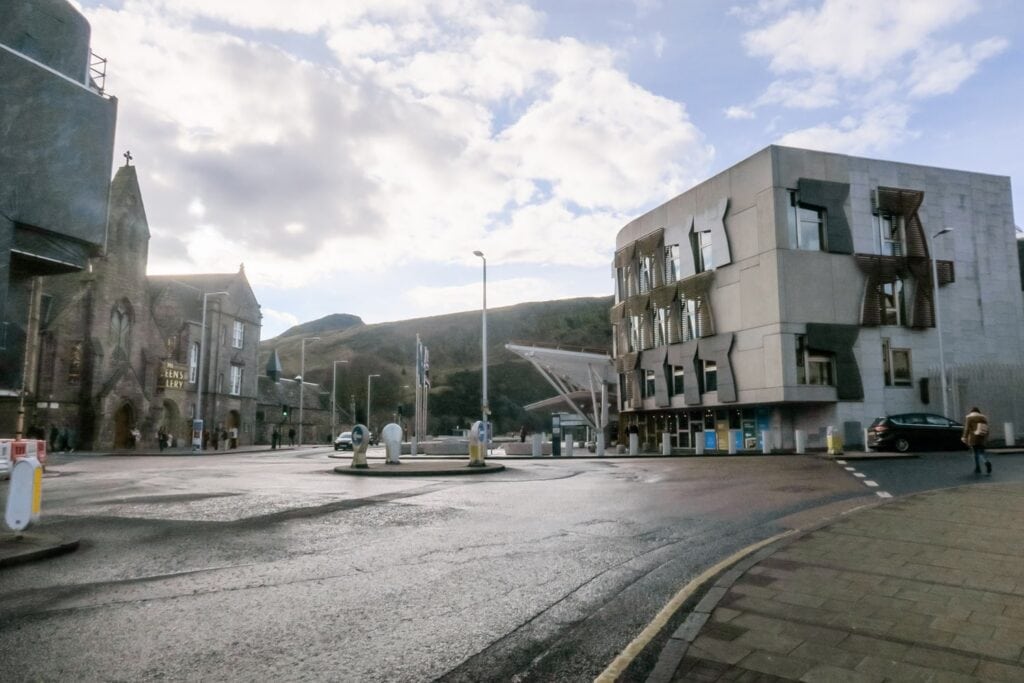 Edinburgh - Neues Parlament
