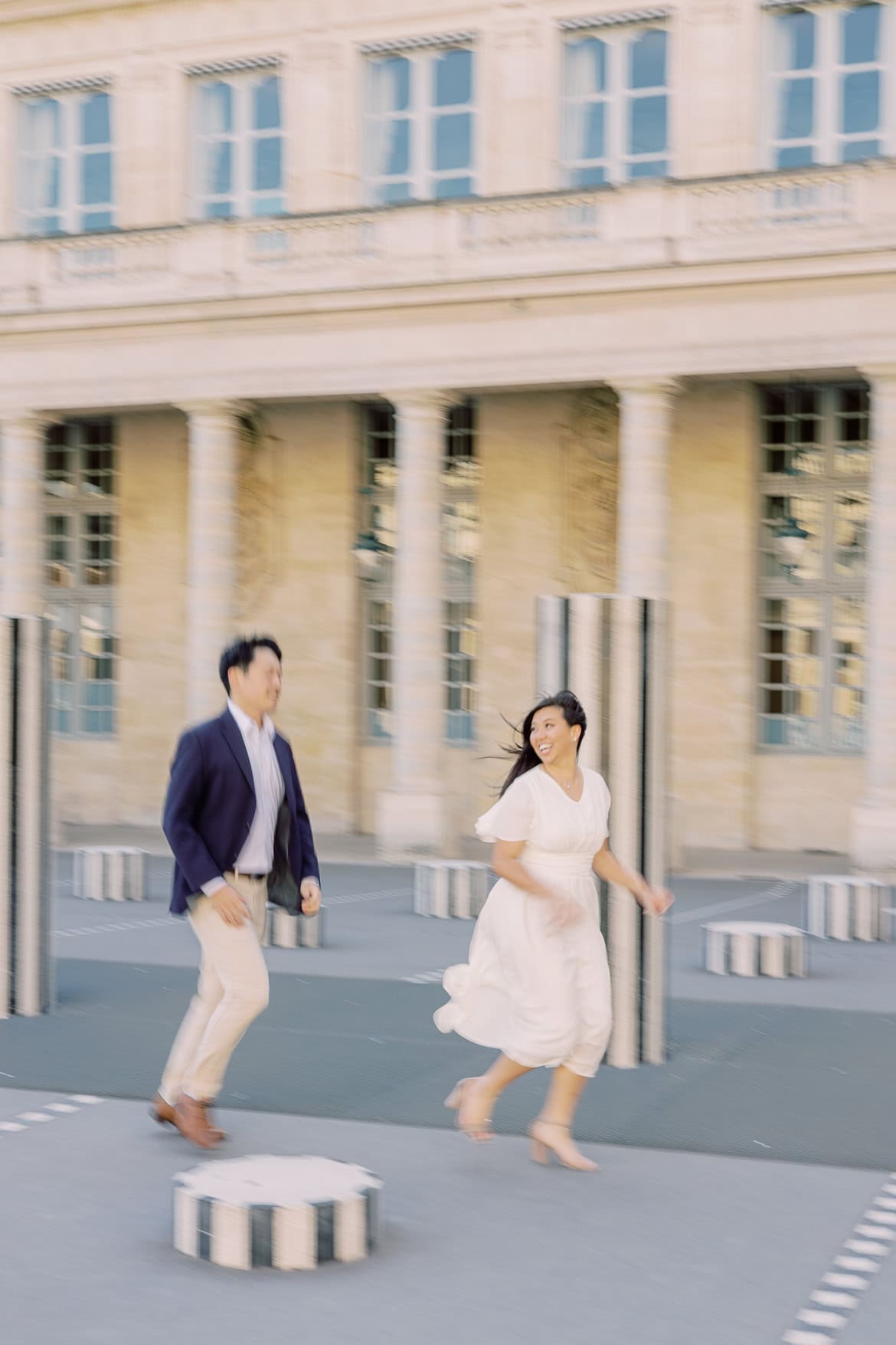 Verlobung in Paris - ein morgendlicher Spaziergang