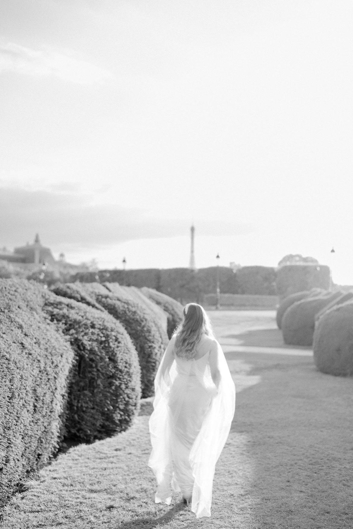 After Wedding Session am Louvre - ein abendlicher Spaziergang