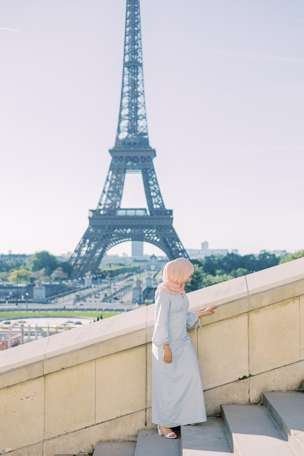 Freundinnen Session am Eiffelturm in Paris
