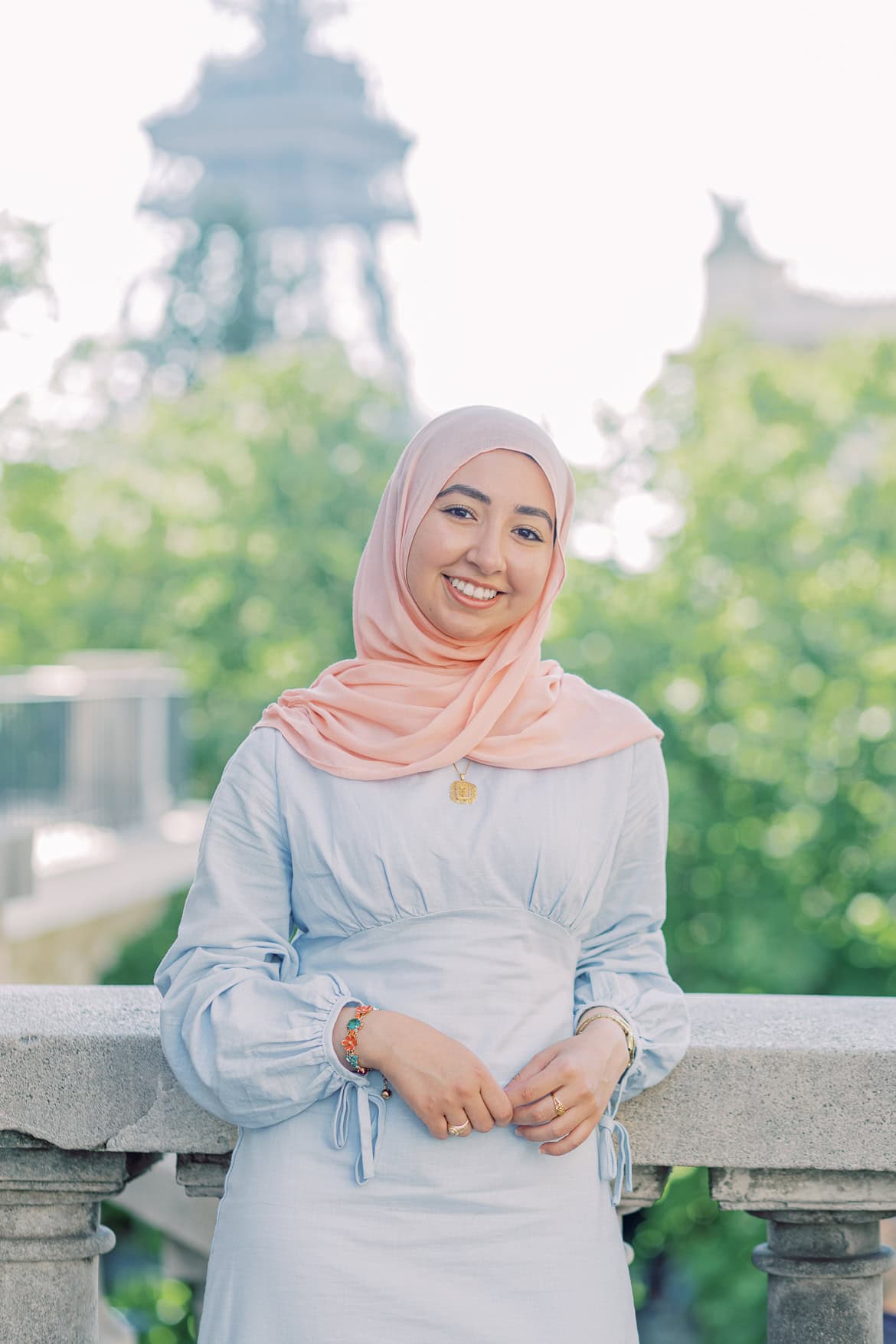 Freundinnen Session am Eiffelturm in Paris