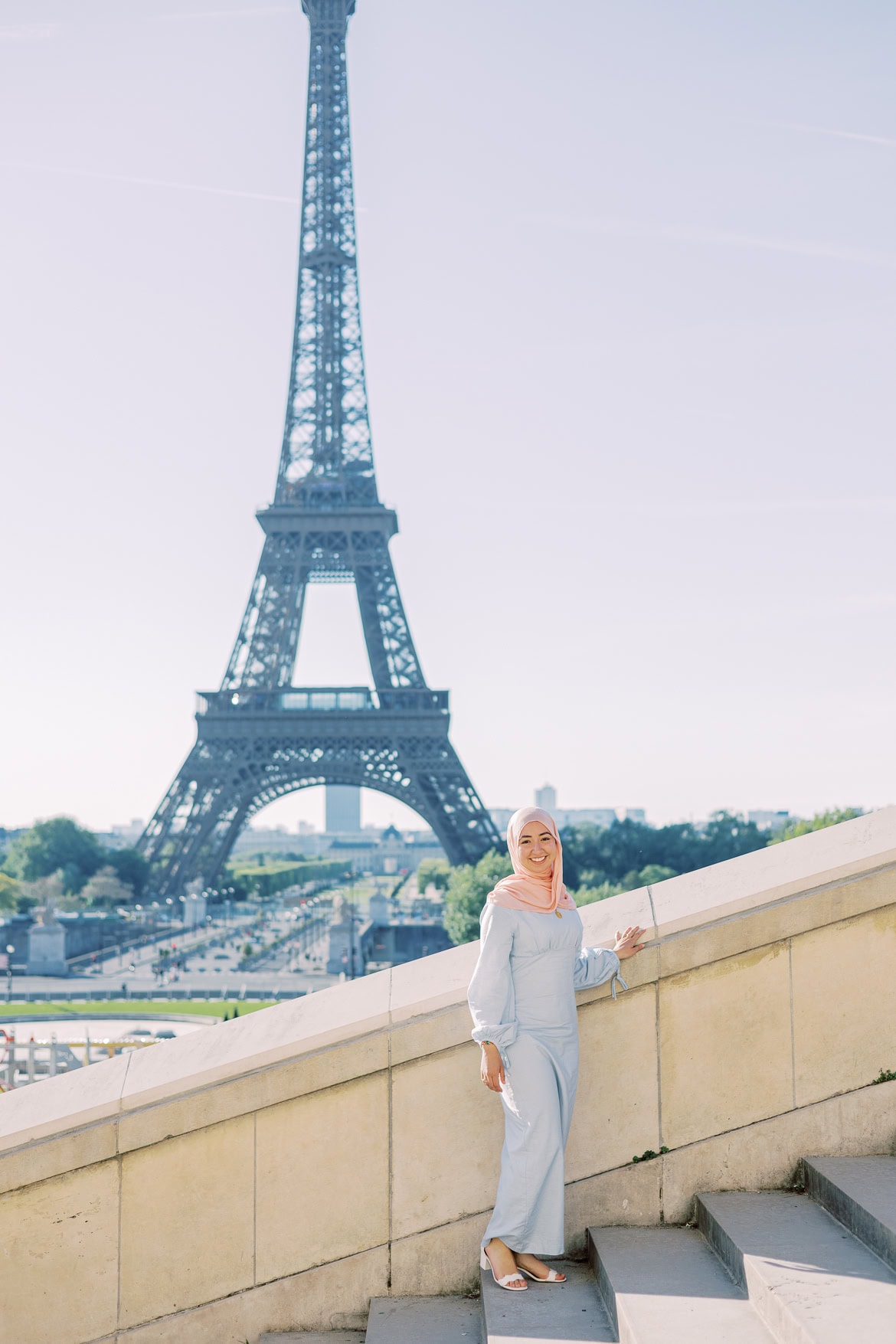 Freundinnen Session am Eiffelturm in Paris