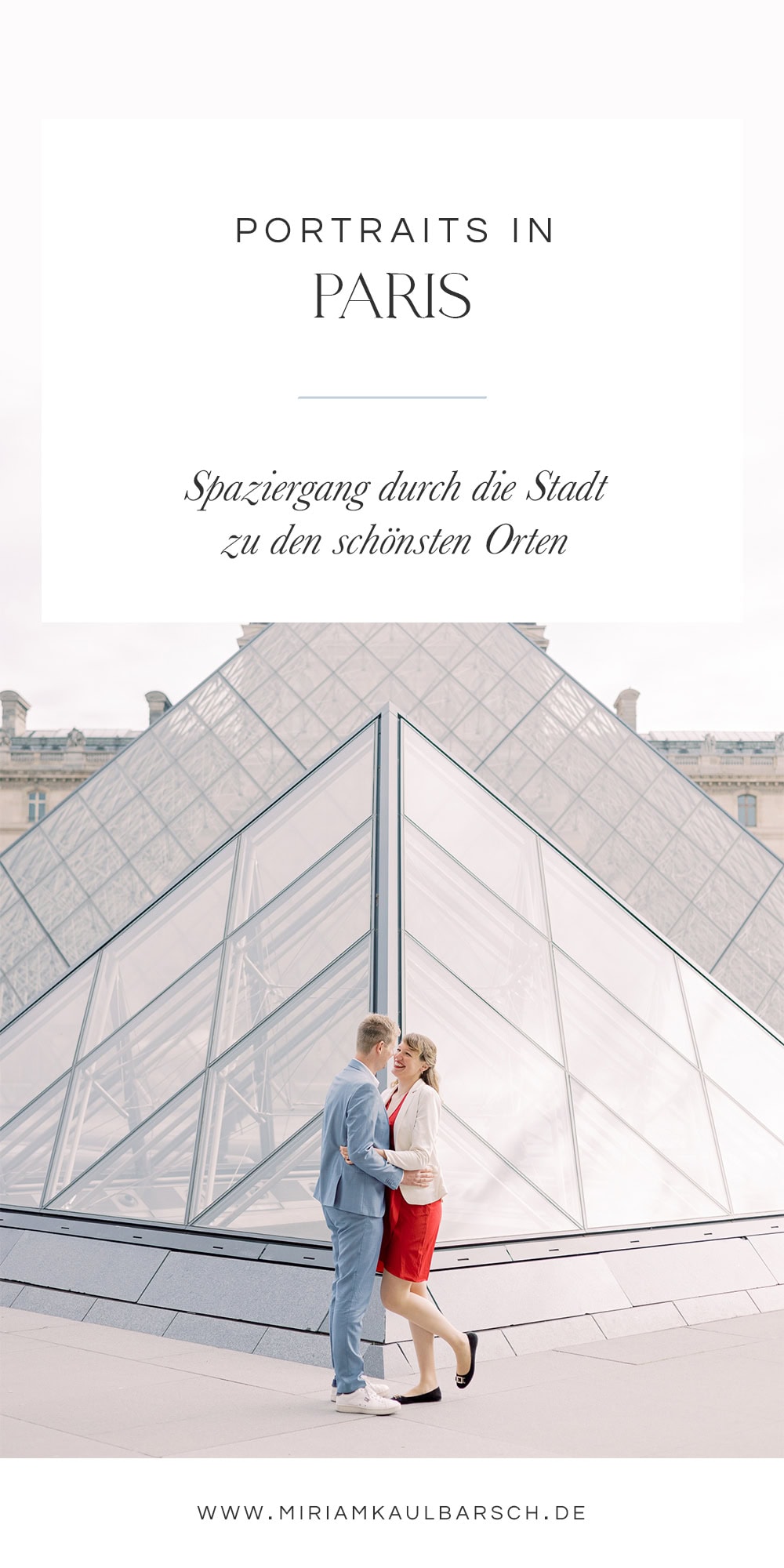 Portraits in Paris - Ein Spaziergang zu den schönsten Orten