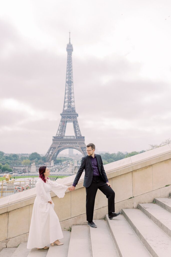 Verlobungsbilder in Paris