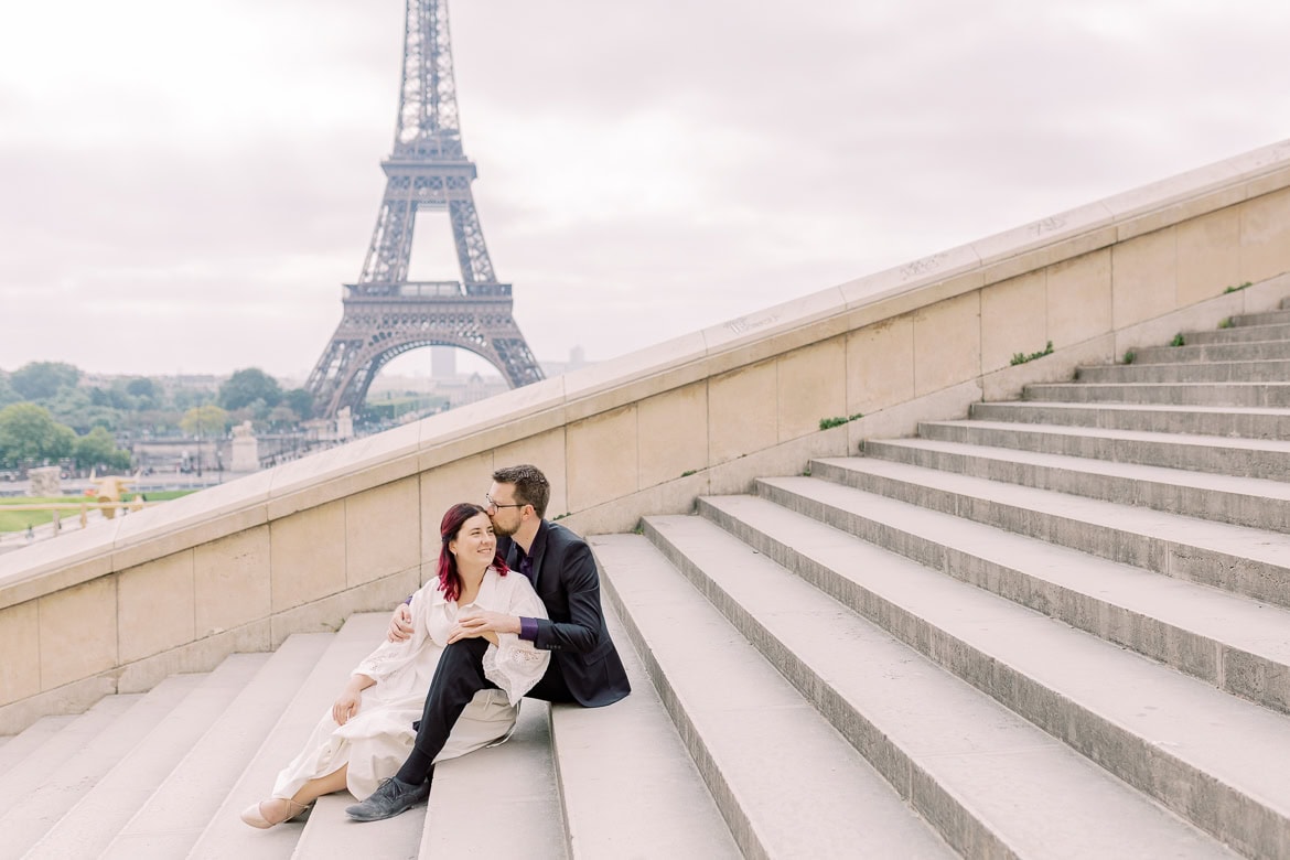 Verlobungsbilder in Paris