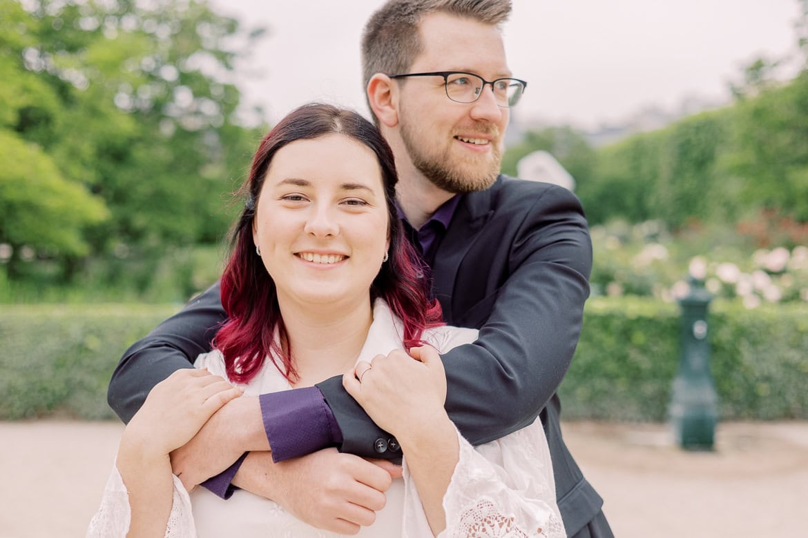 Verlobungsbilder in Paris