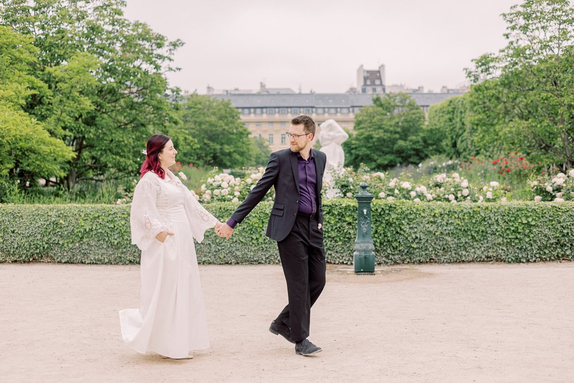 Verlobungsbilder in Paris