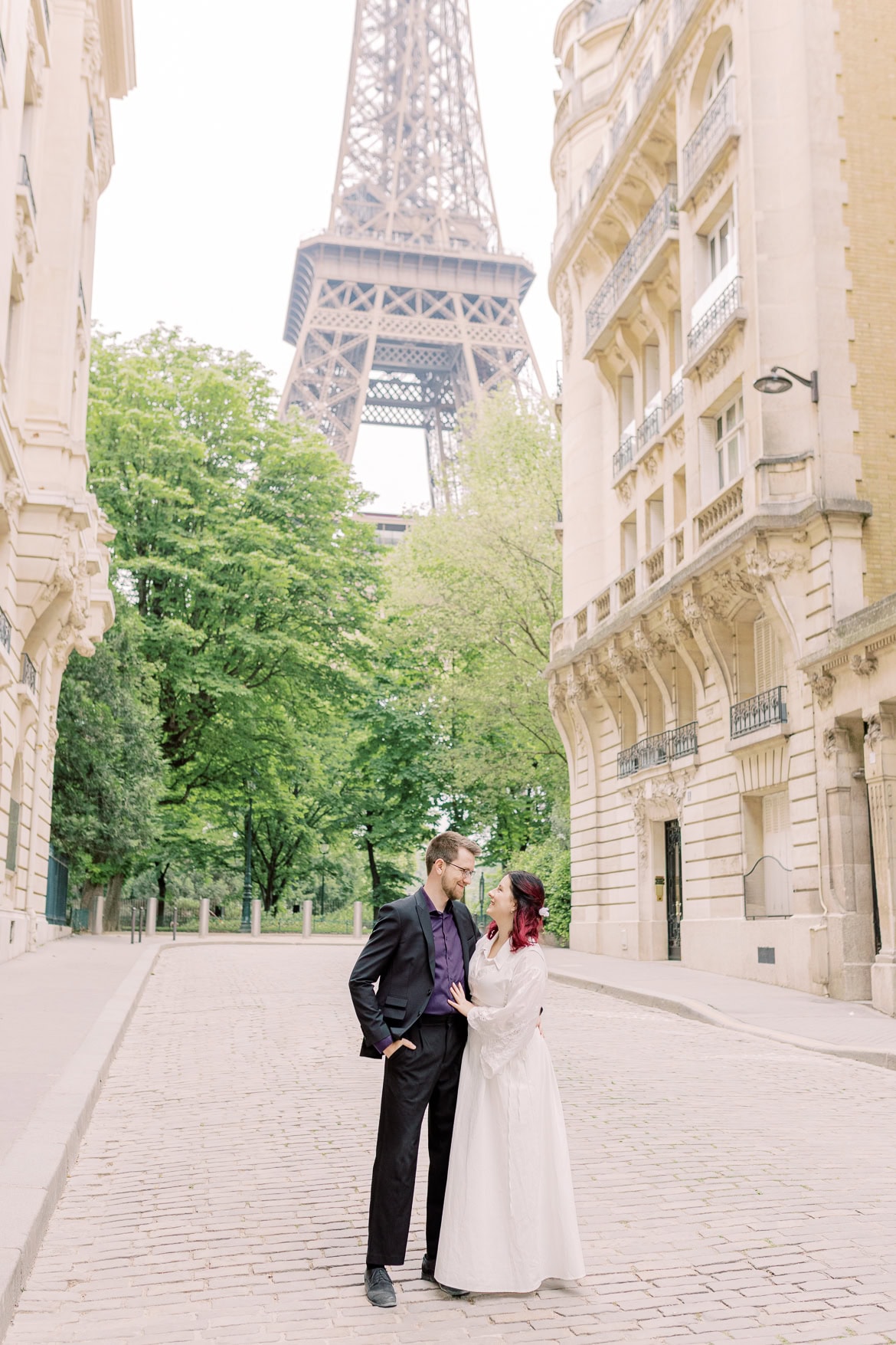 Verlobungsbilder in Paris