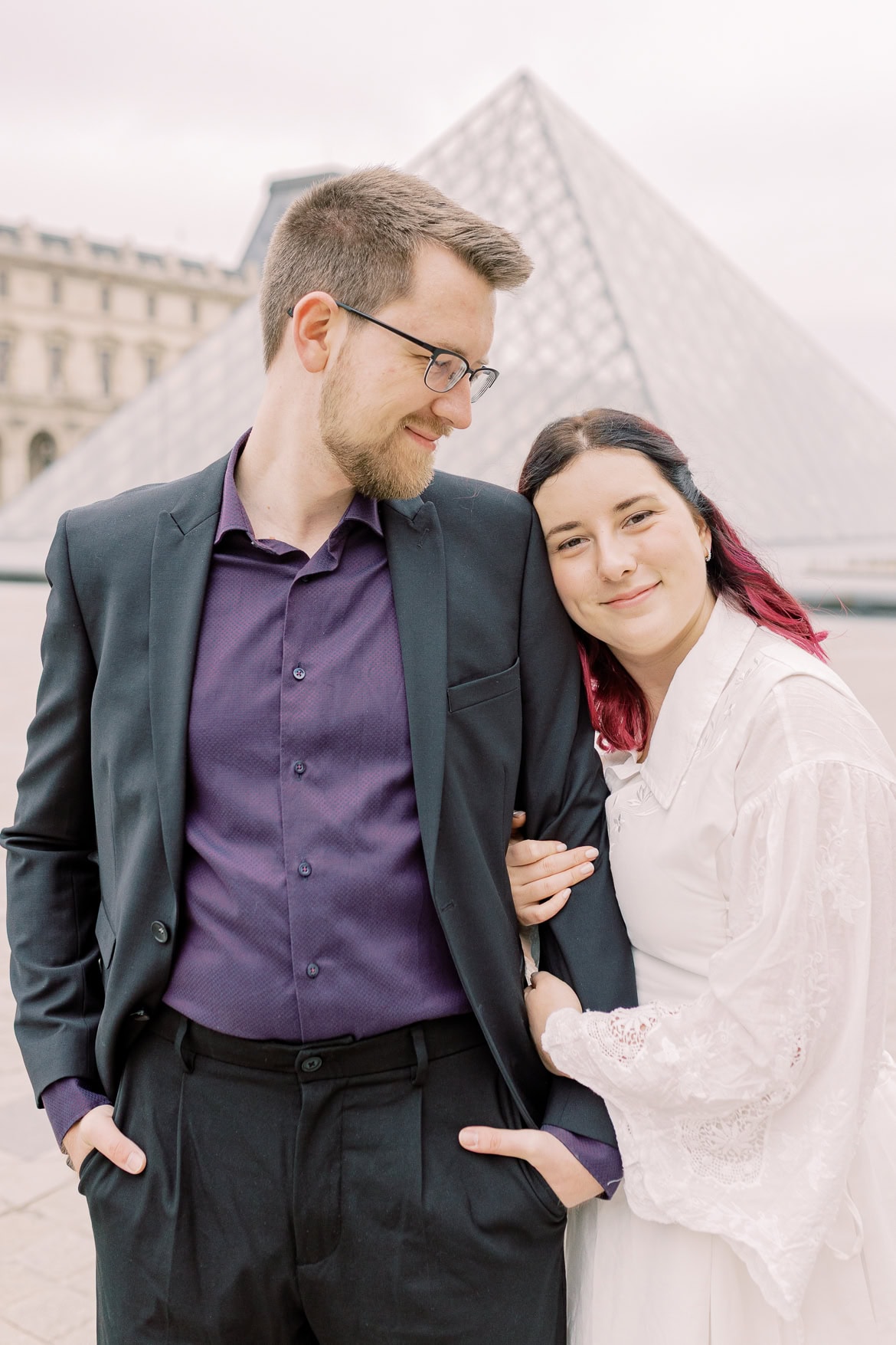 Verlobungsbilder in Paris