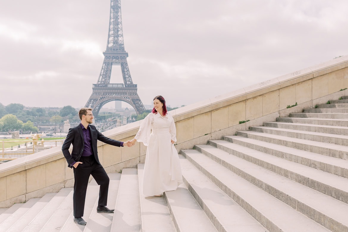 Verlobungsbilder in Paris