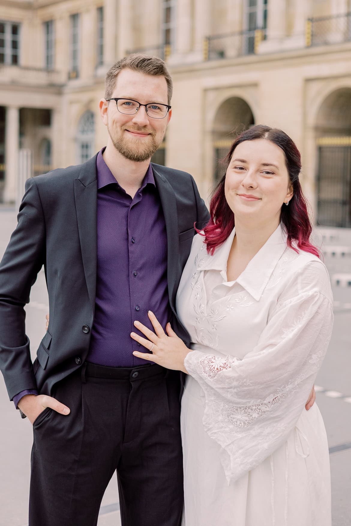 Verlobungsbilder in Paris