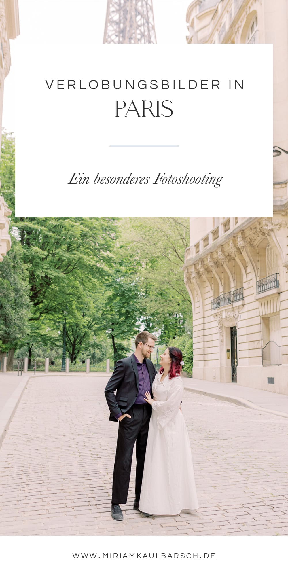 Verlobungsbilder in Paris