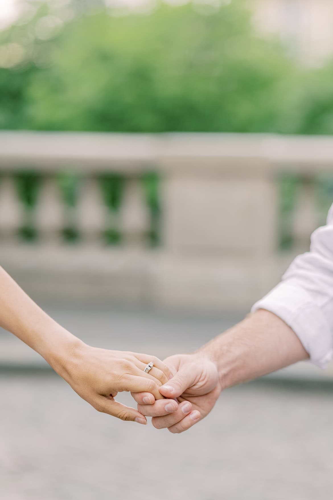 Pärchenfotos in Paris beim Eiffelturm