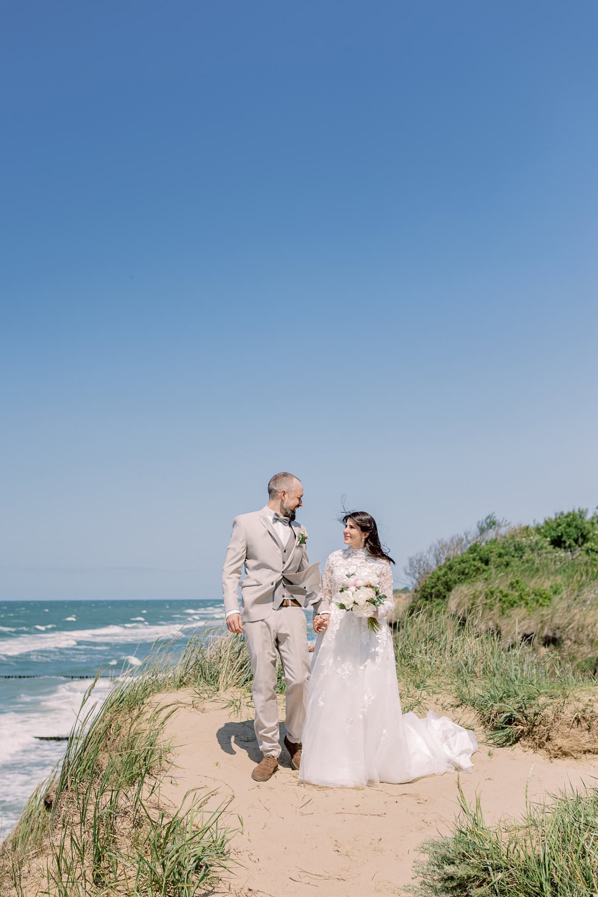 Elopement an der Ostsee in Ahrenshoop