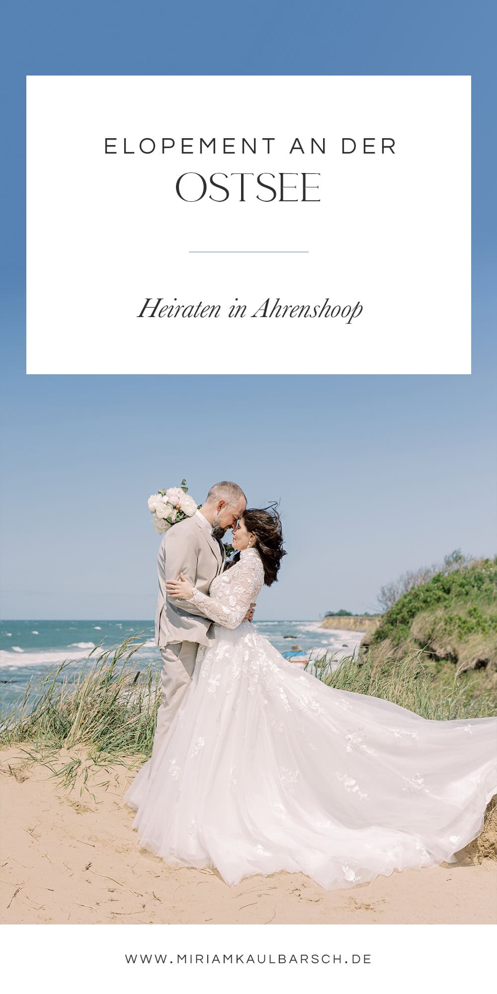 Elopement an der Ostsee in Ahrenshoop