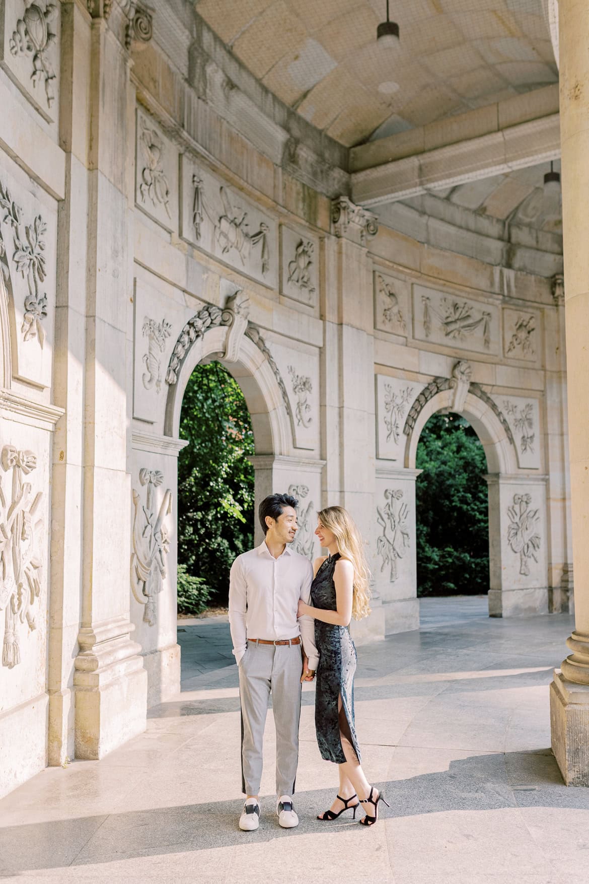 Verlobung in den Spittelkolonnaden Berlin Mitte