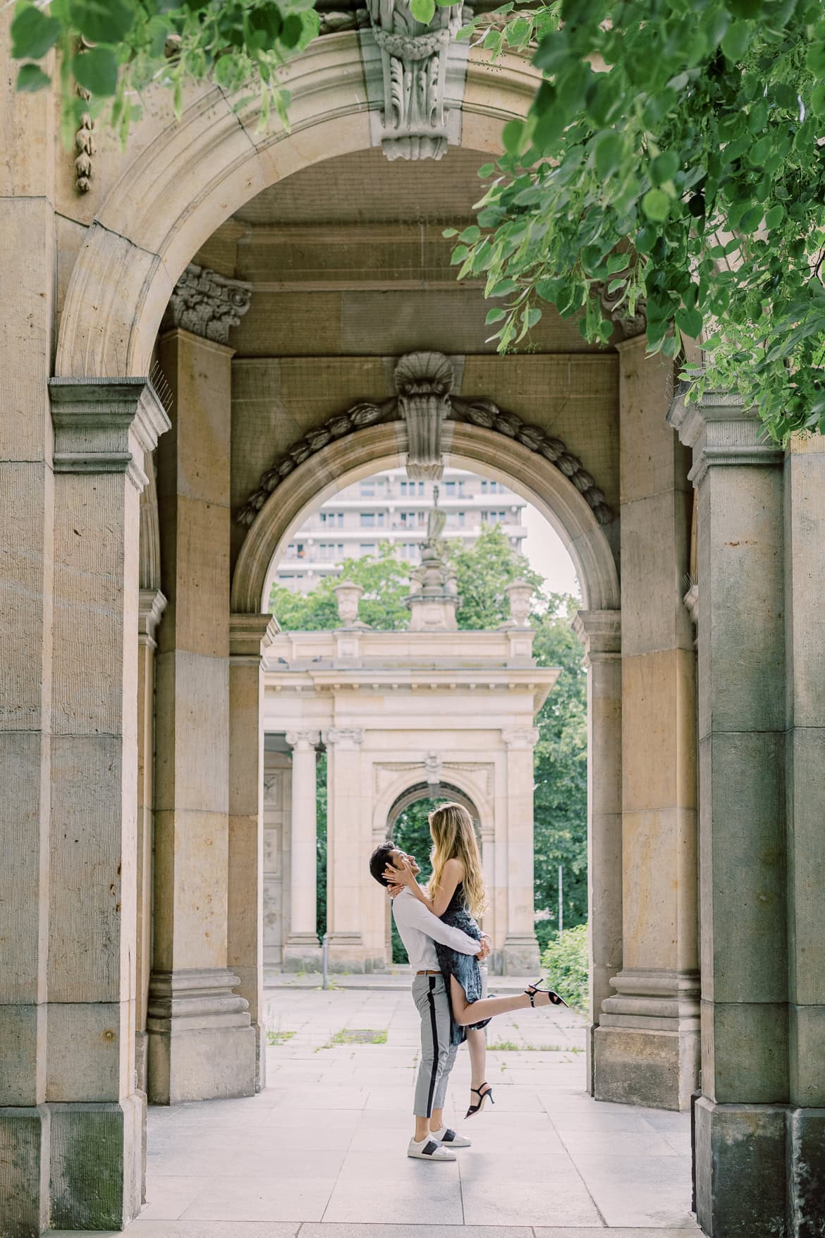 Verlobung in den Spittelkolonnaden Berlin Mitte