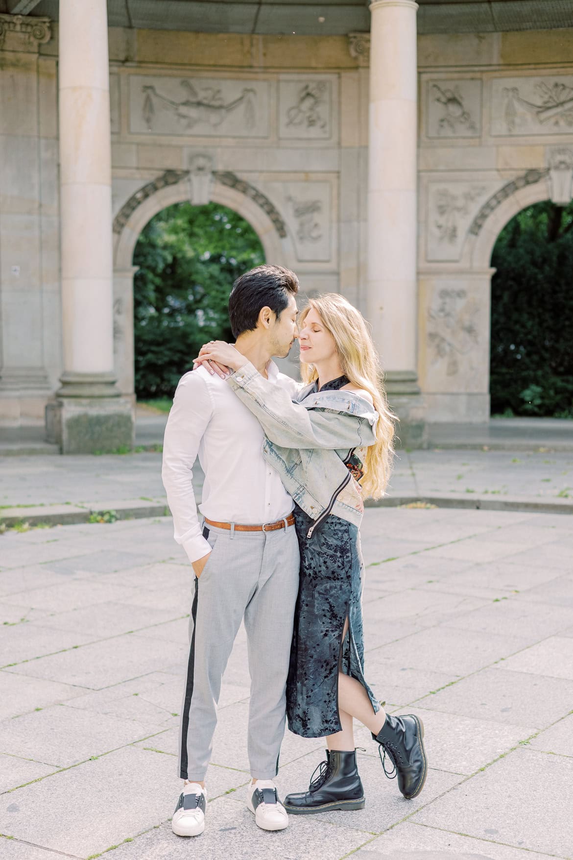 Verlobung in den Spittelkolonnaden Berlin Mitte