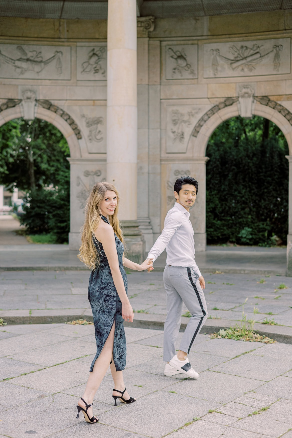 Verlobung in den Spittelkolonnaden Berlin Mitte