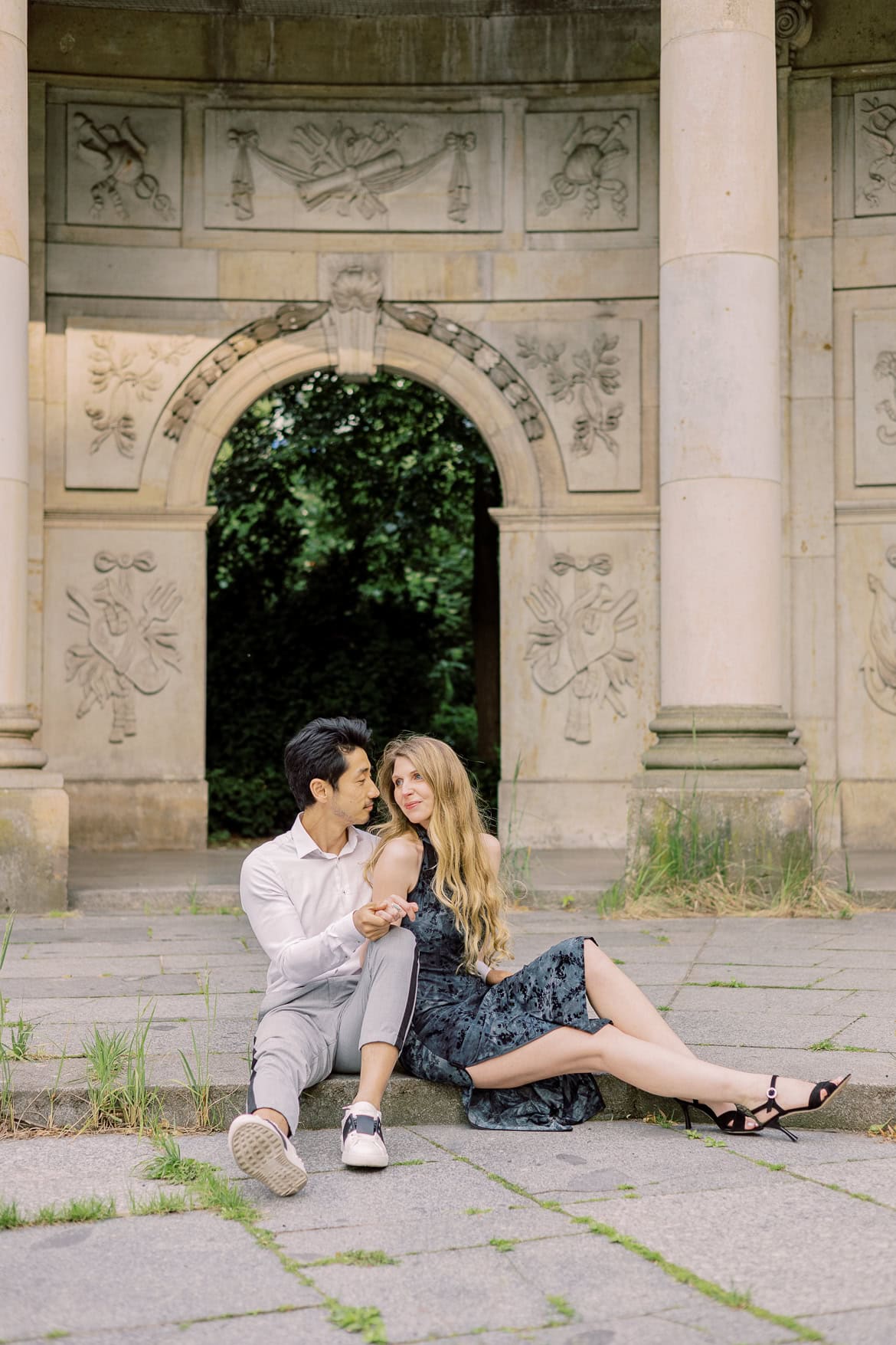 Verlobung in den Spittelkolonnaden Berlin Mitte