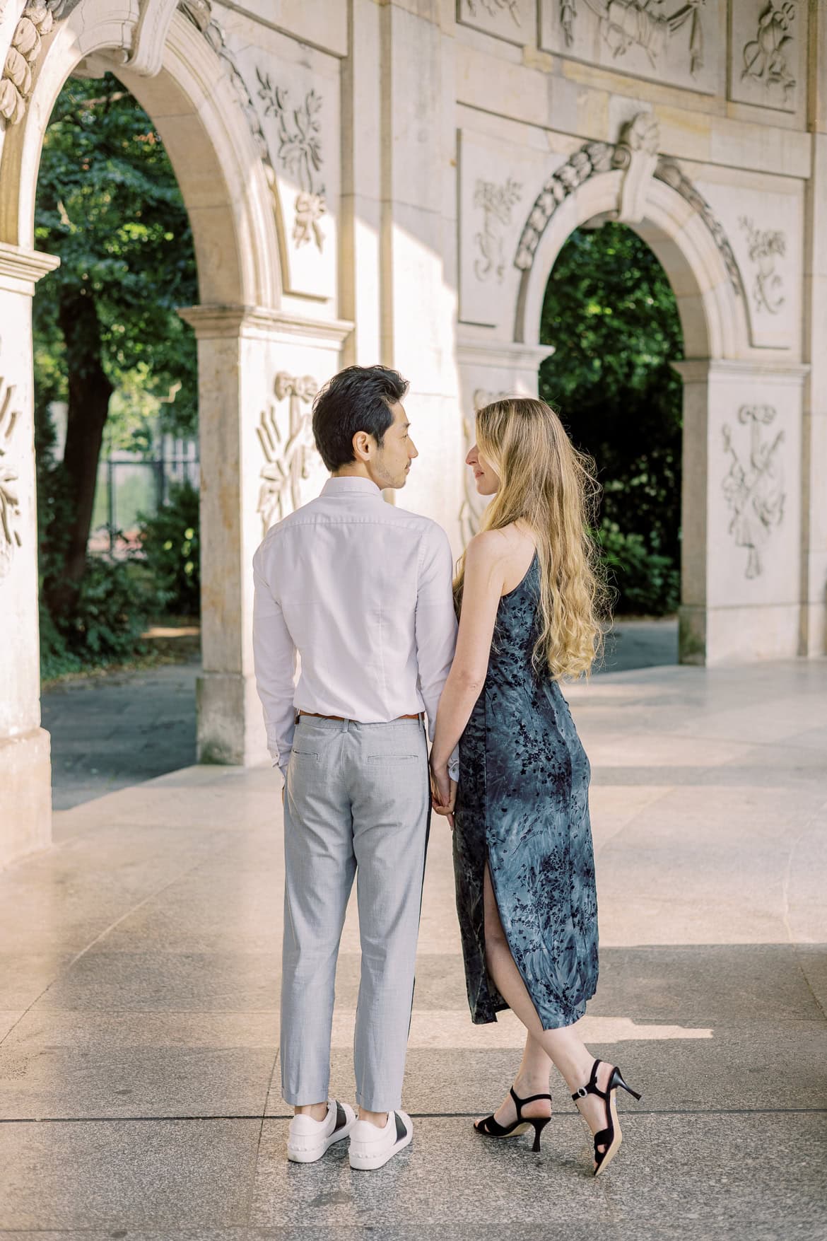 Verlobung in den Spittelkolonnaden Berlin Mitte