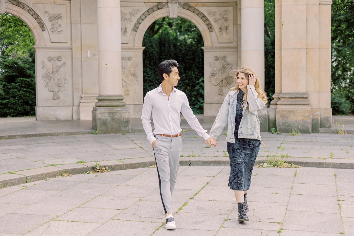 Verlobung in den Spittelkolonnaden Berlin Mitte