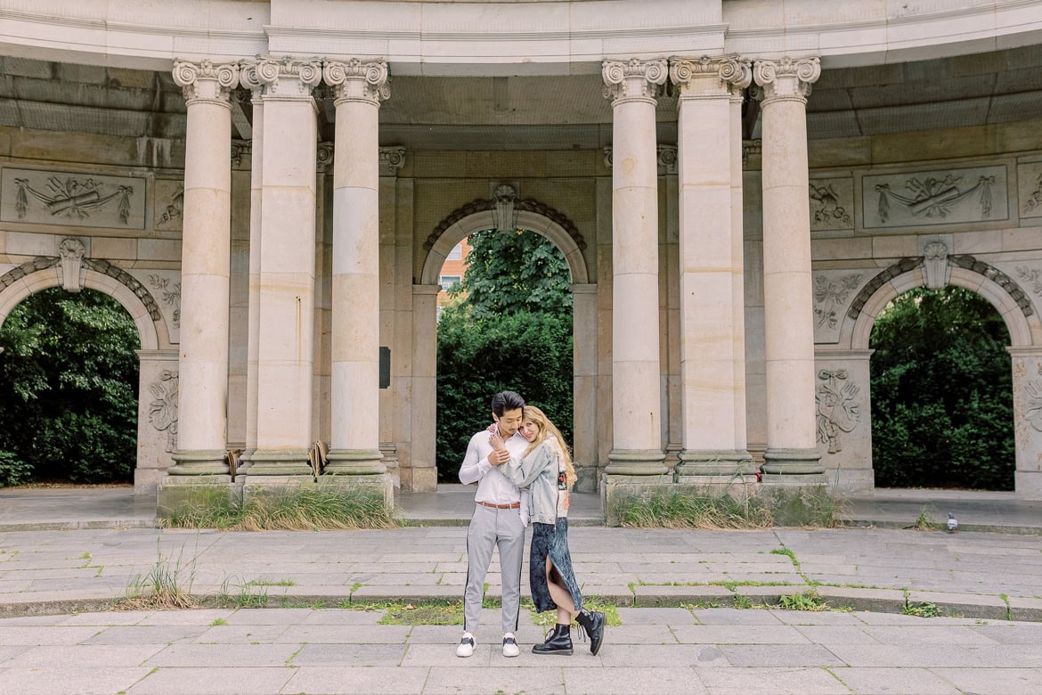 Verlobung in den Spittelkolonnaden Berlin Mitte