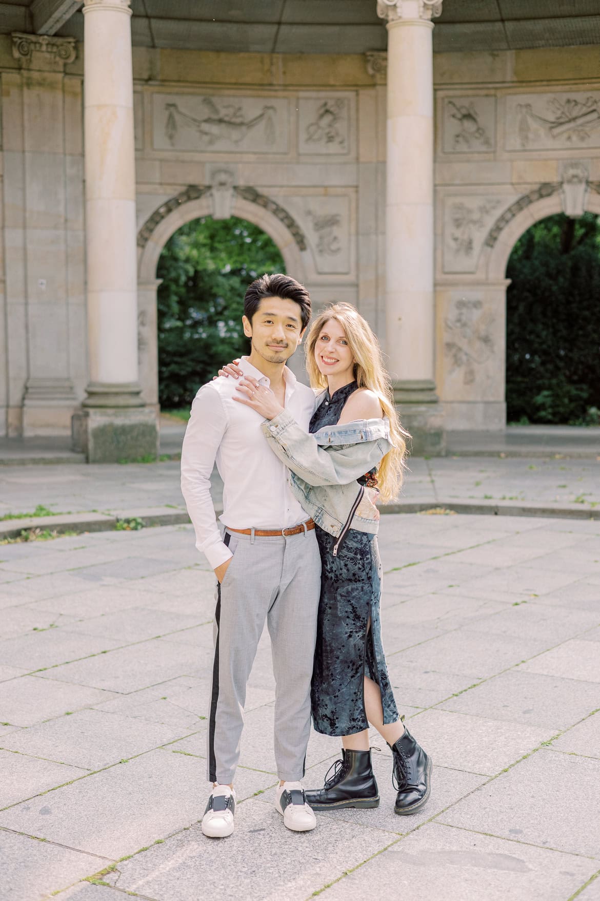 Verlobung in den Spittelkolonnaden Berlin Mitte