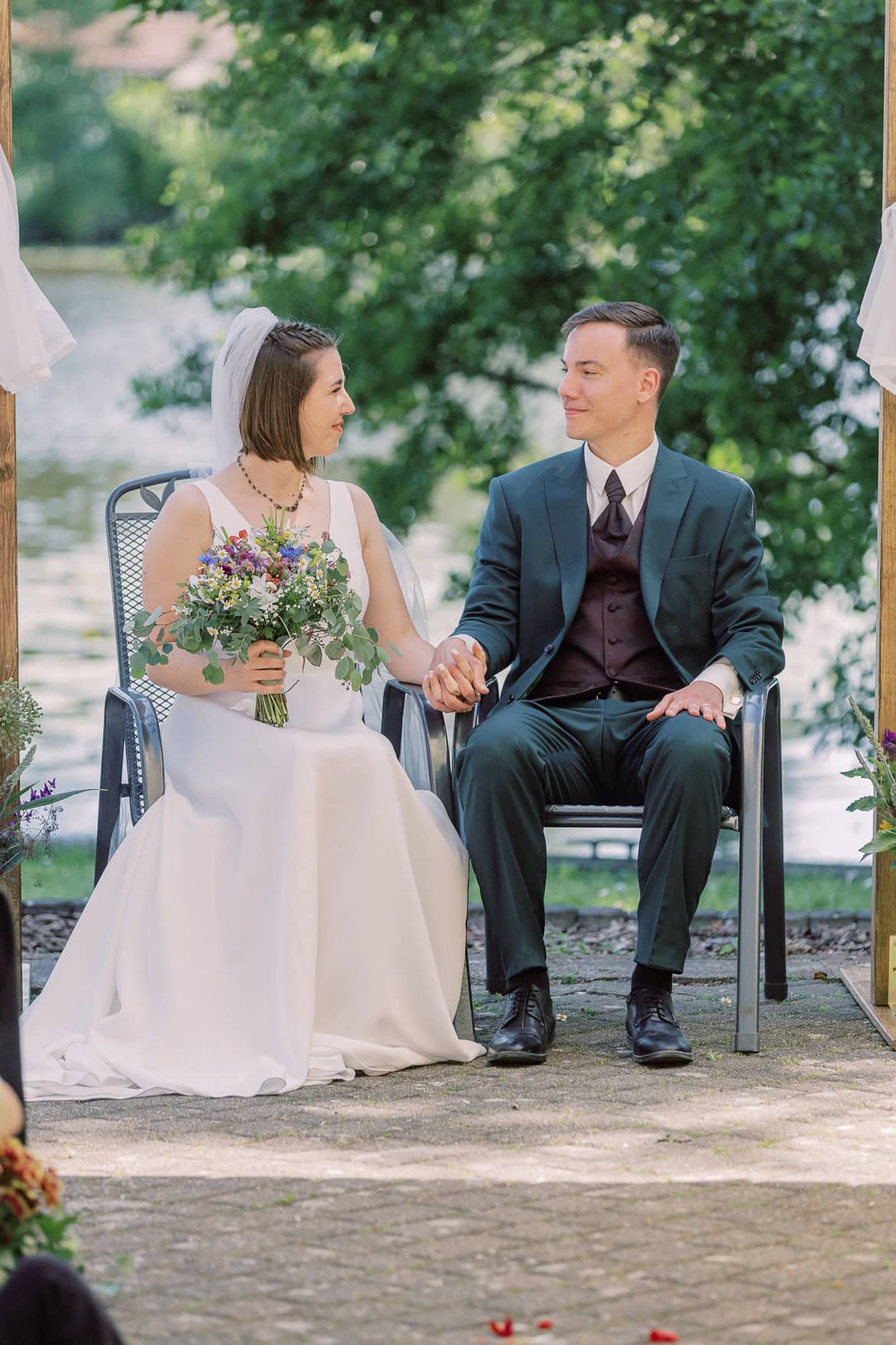 Hochzeit in Eichwalde mit freier Trauung in der Event Location "Baum & Ast"