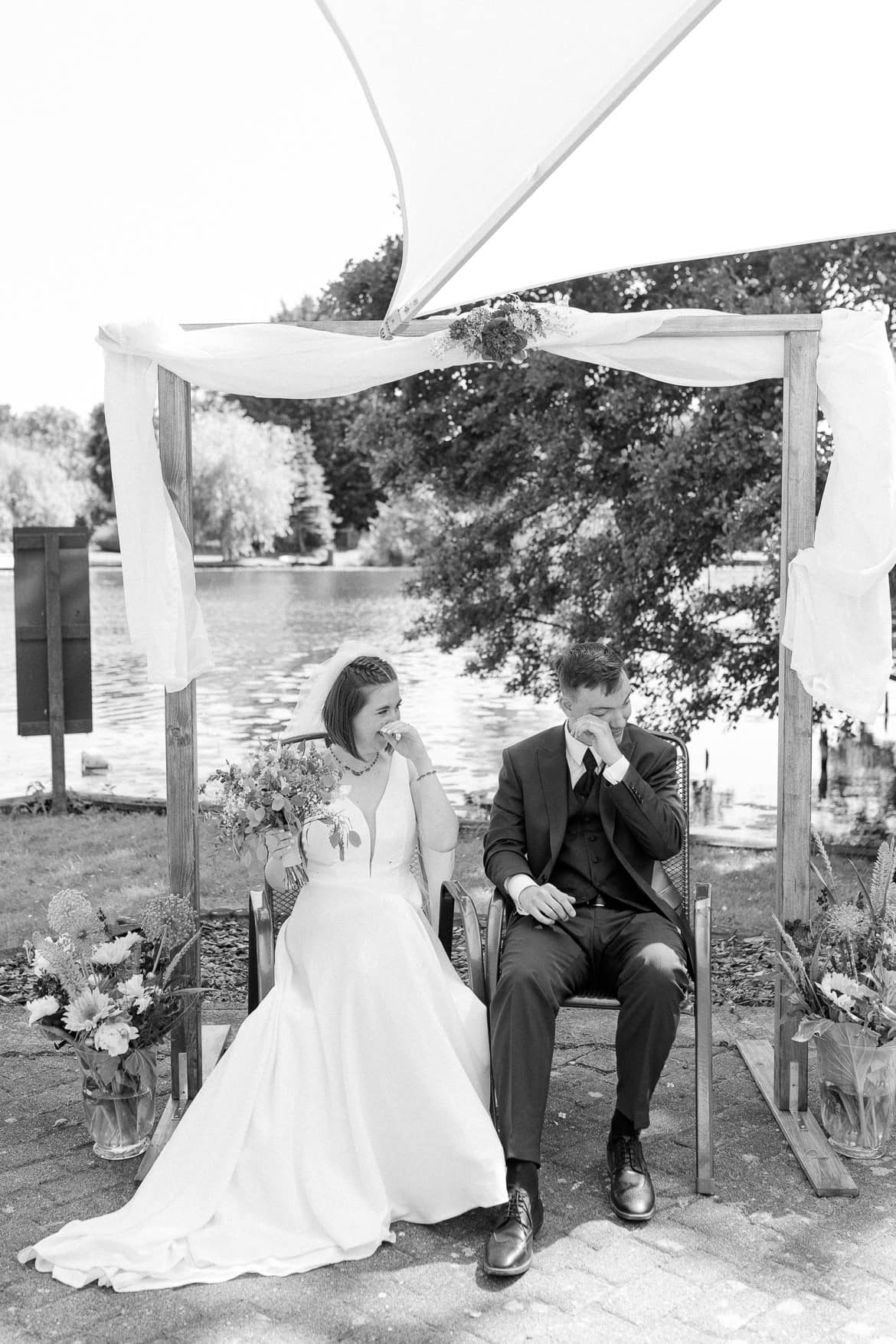 Hochzeit in Eichwalde mit freier Trauung in der Event Location "Baum & Ast"