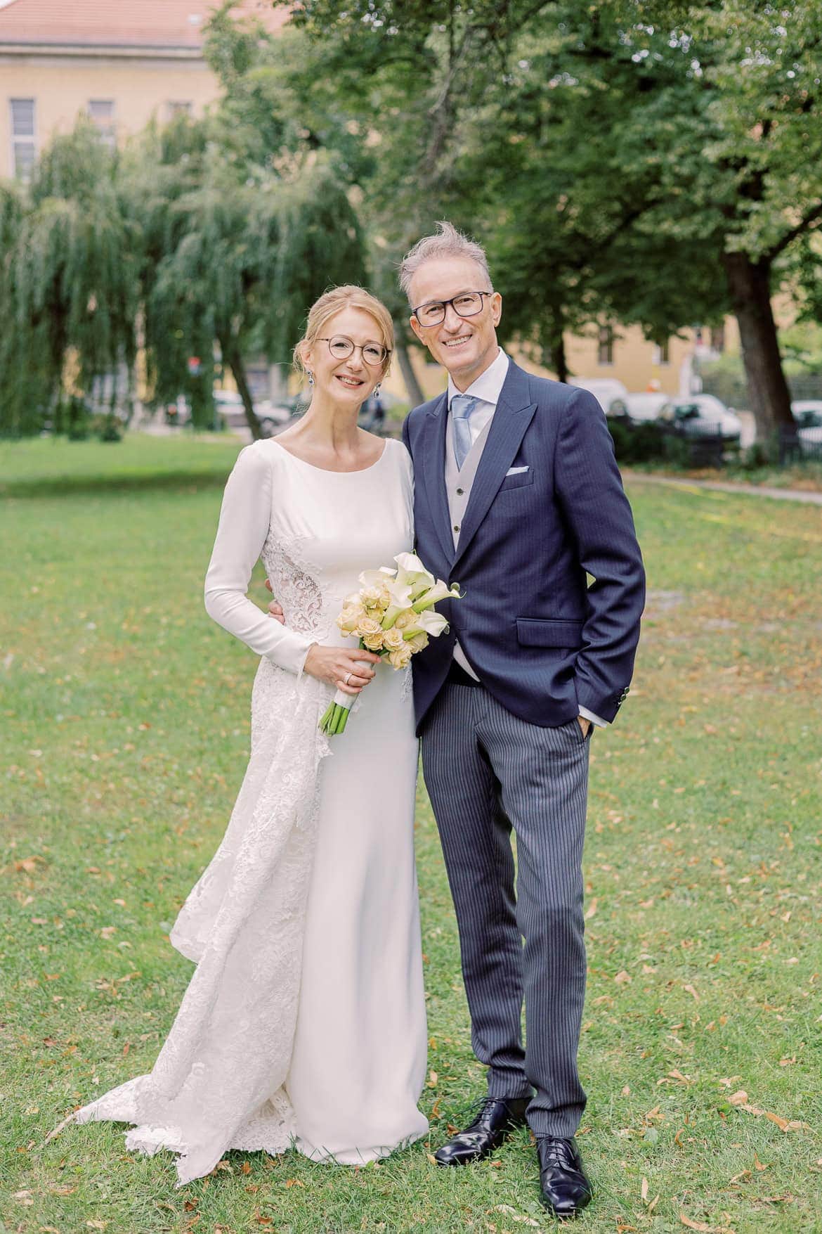 Standesamtliche Trauung in der Hochzeitsvilla Zehlendorf in Berlin