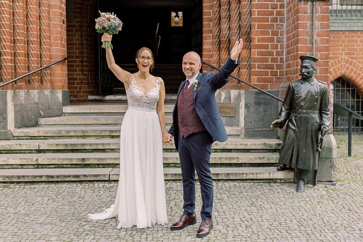 Elopement in Berlin Köpenick - Heiraten zu Zweit