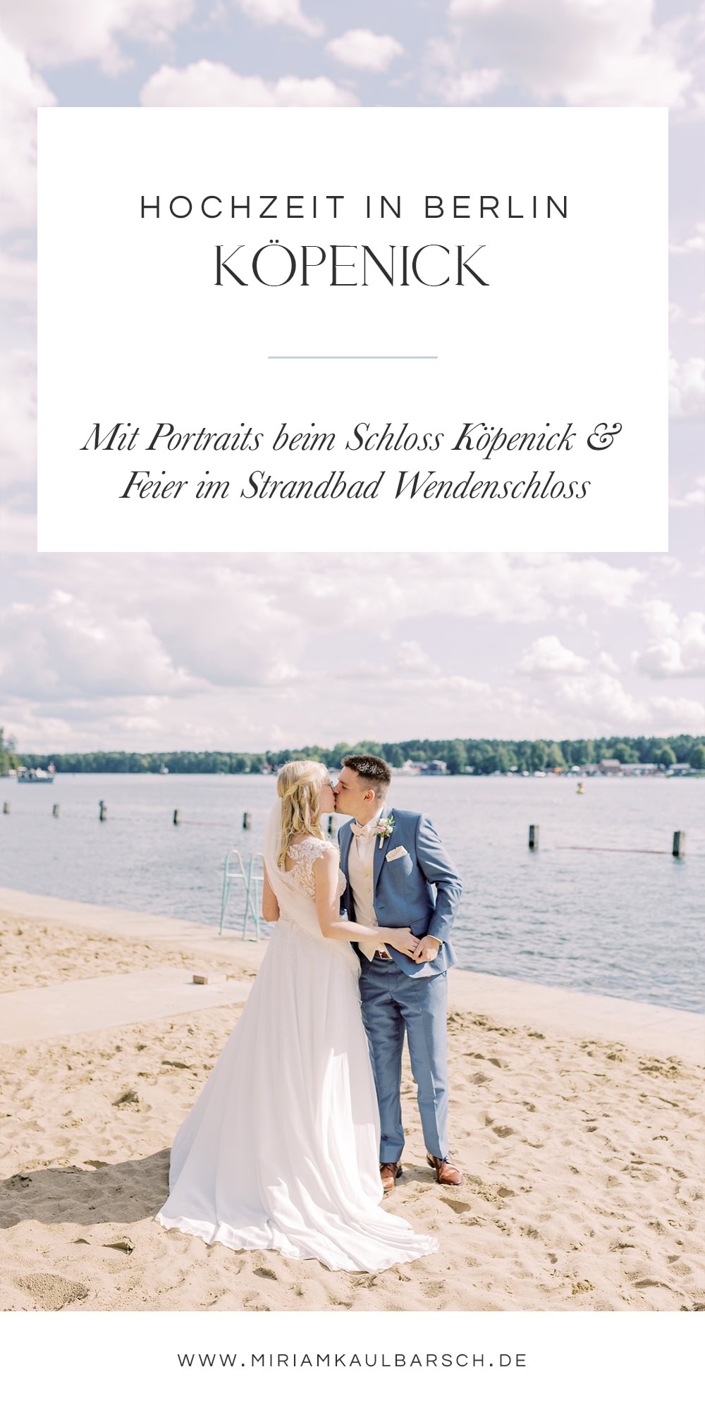 Trauung im Standesamt Köpenick mit Feier im Strandbad Wendenschloss