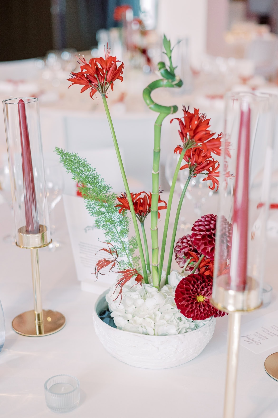 Japanisch inspiriert: Trauung im Standesamt Schöneberg und Feier im Spreespeicher Berlin