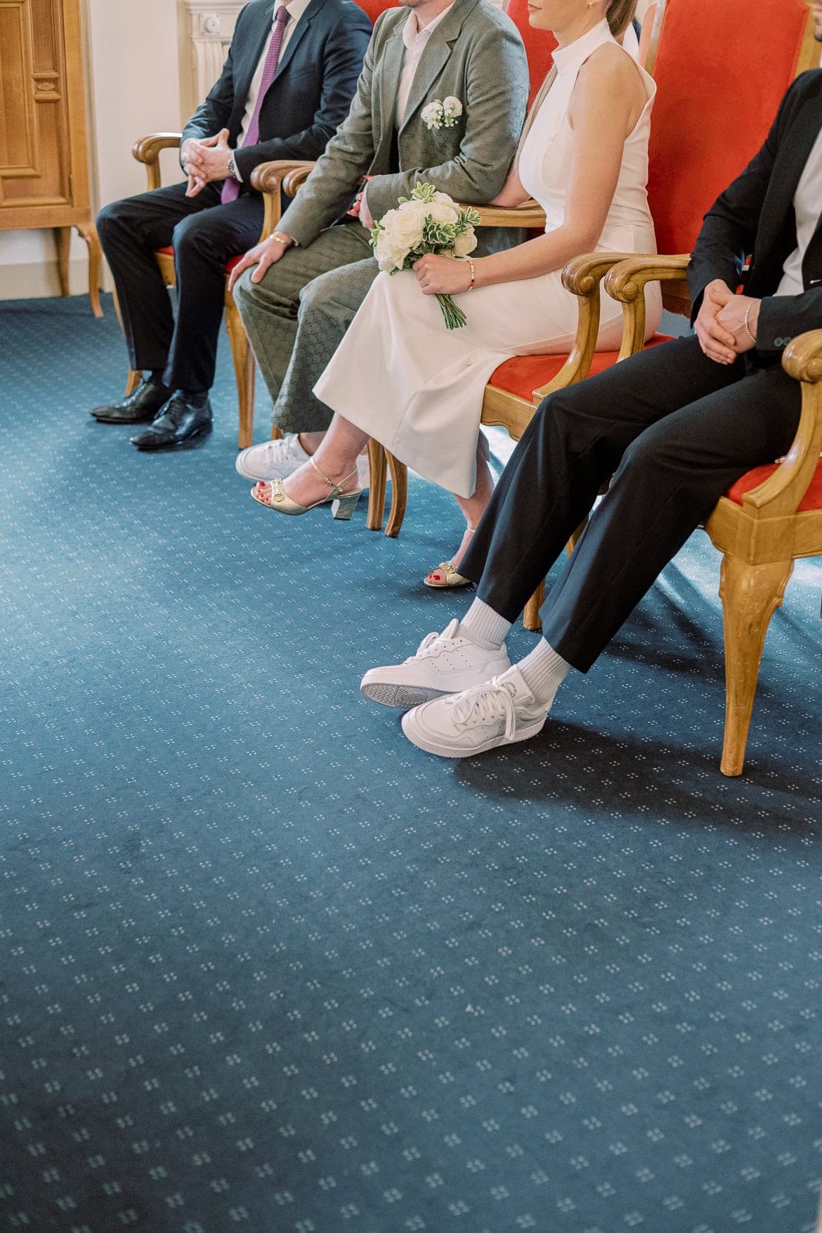 Standesamt Trauung im Herbst in Schöneberg