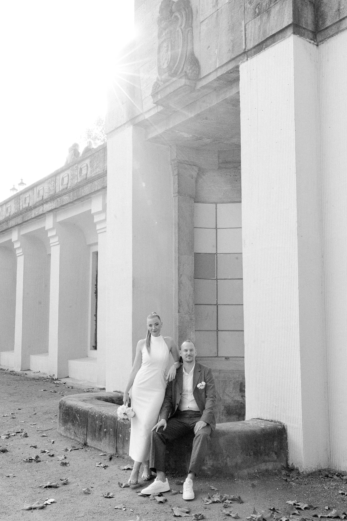 Standesamt Trauung im Herbst in Schöneberg