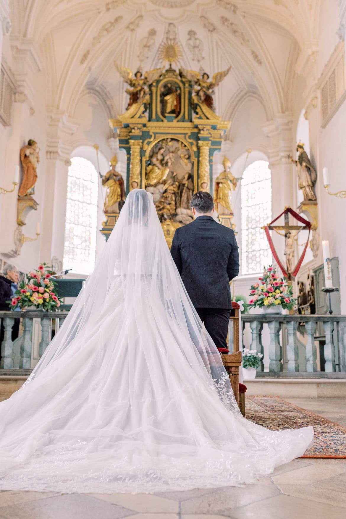 Kirchliche Trauung in München mit Feier in der "Alten Gärtnerei"
