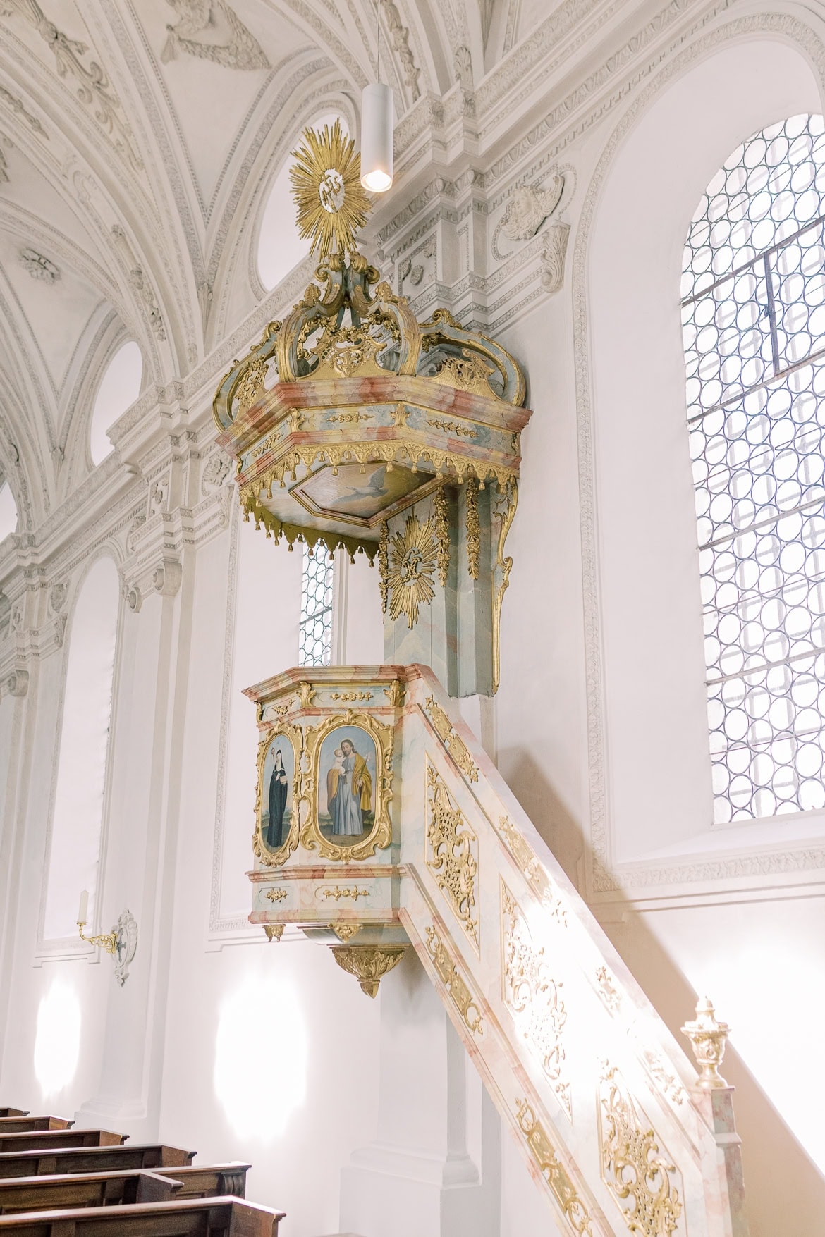 Kirchliche Trauung in München mit Feier in der "Alten Gärtnerei"