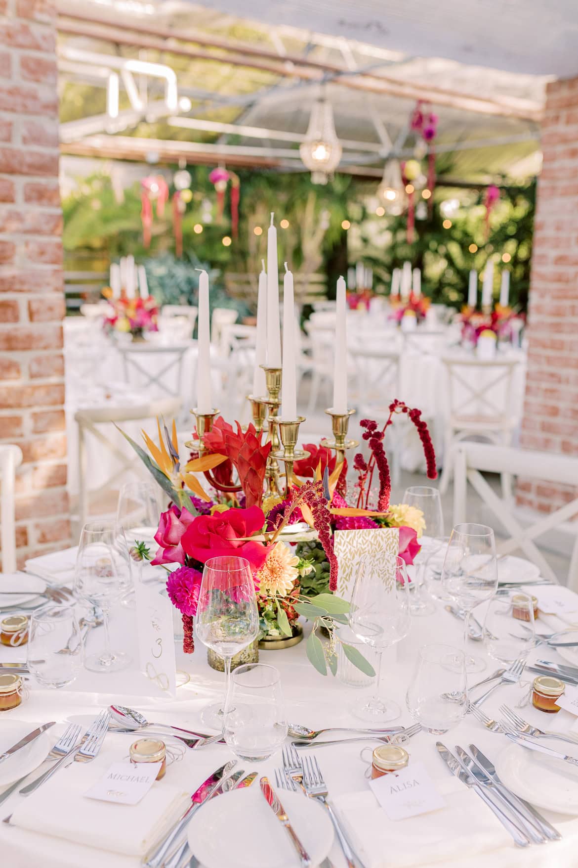 Kirchliche Trauung in München mit Feier in der "Alten Gärtnerei"