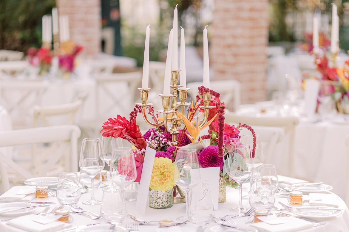 Kirchliche Trauung in München mit Feier in der "Alten Gärtnerei"