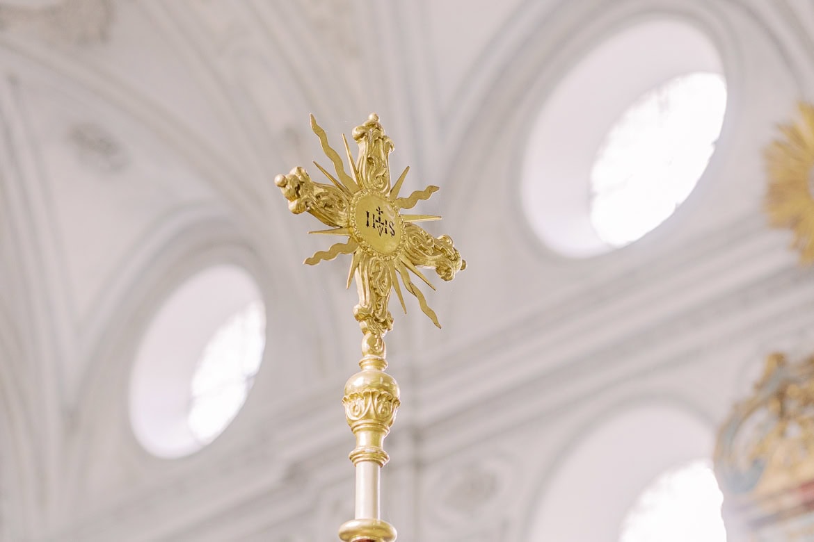 Kirchliche Trauung in München mit Feier in der "Alten Gärtnerei"