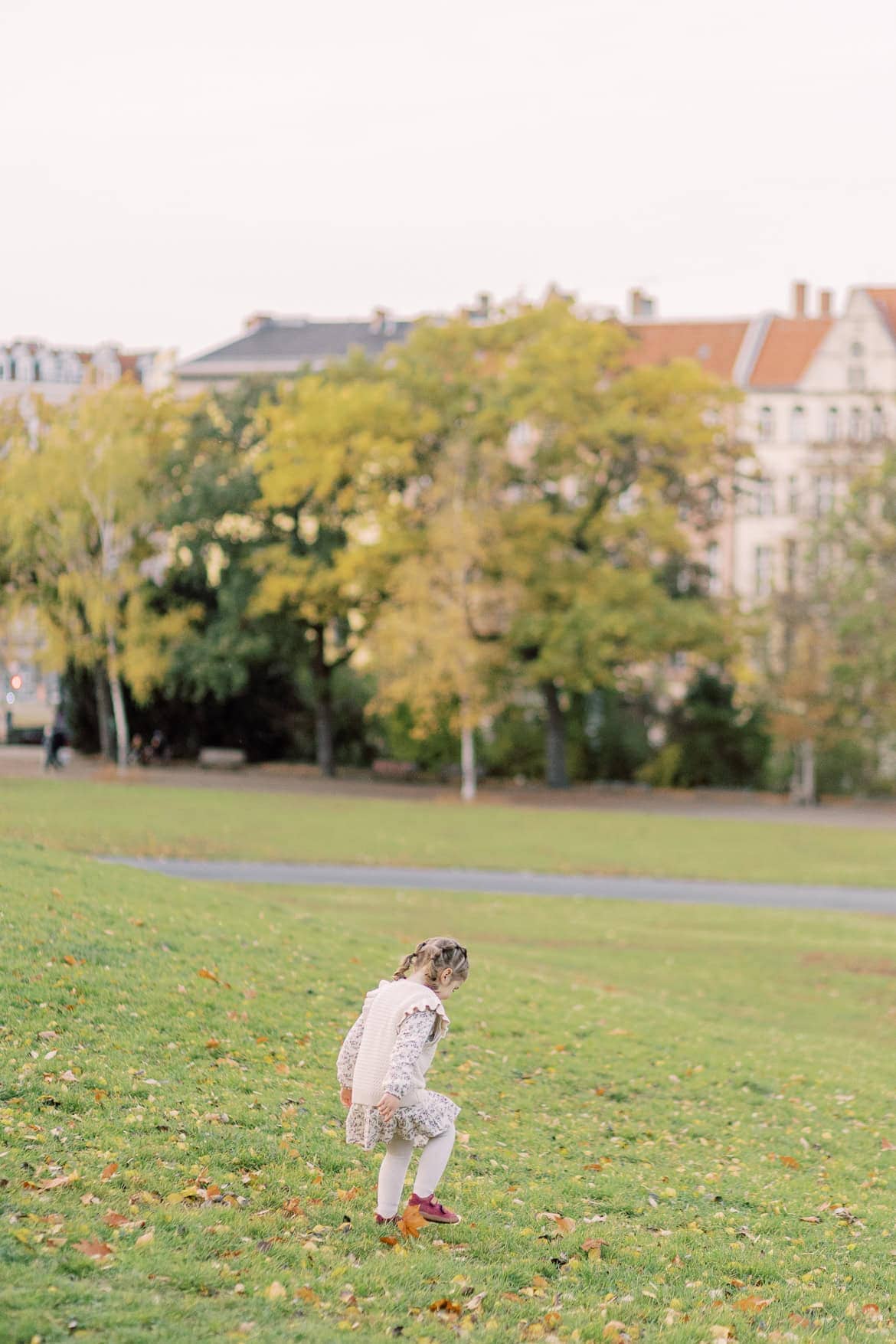 Familienfotos im Herbst im Viktoriapark Schöneberg